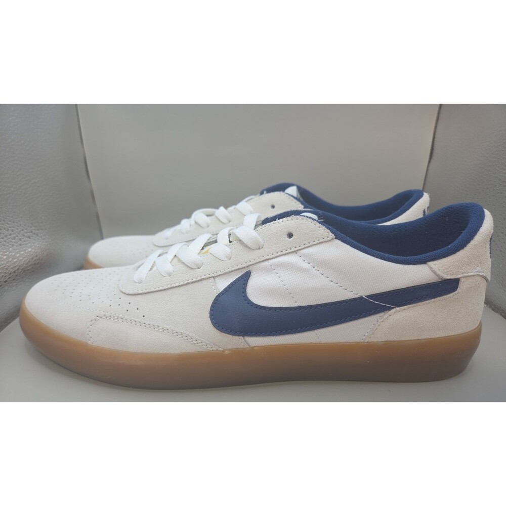 Nike SB Heritage Vulc Low Summit White Navy Gum Mens 11 Skate CD5010-102 DS NWOB